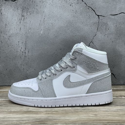 Nike Air Jordan 1 High White/Silver