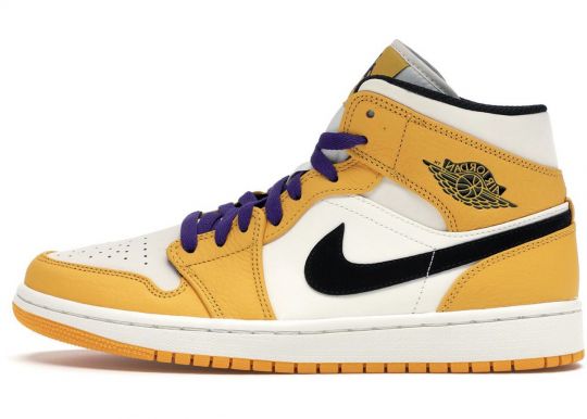 Nike Air Jordan 1 Mid SE Lakers