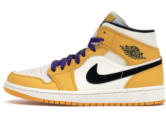 Nike Air Jordan 1 Mid SE Lakers