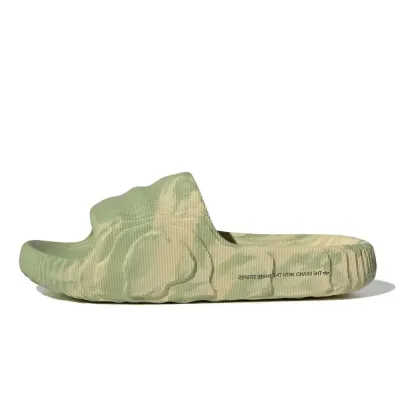 Adidas Adilette 22 Slides Magic Lime Desert Sand