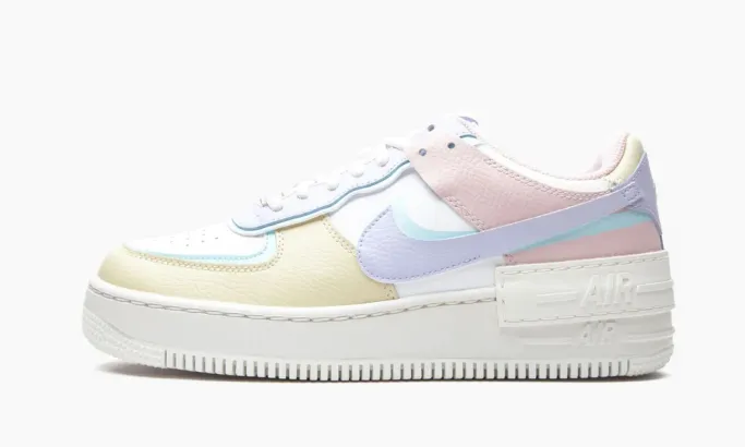 Nike Air Force 1 Shadow Pastel Blue Purple