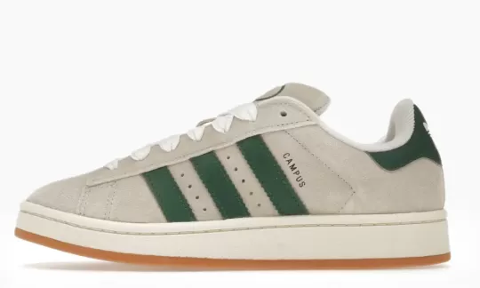 Campus 00s WMNS "Crystal White Dark Green"