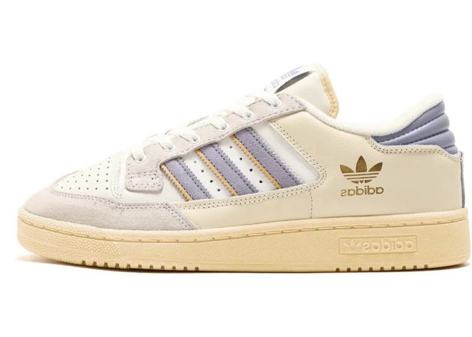 Adidas Centennial 85 Low Crystal White Silver Violet