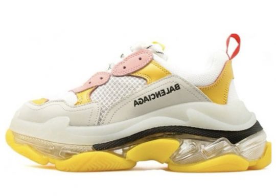 Balenciaga Triple S Clear Sole Grey/Yellow