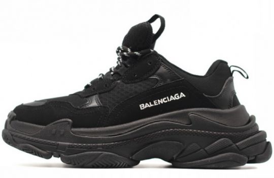  Balenciaga Triple S Black 