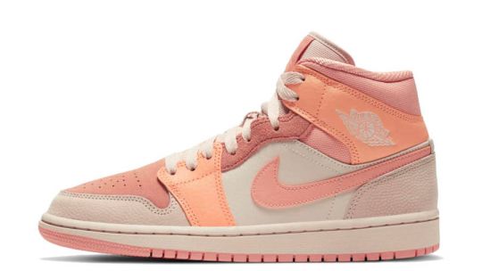 Nike Jordan 1 Mid Apricot Orange