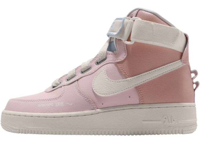 Nike Air Force 1 High Utility “Force Is Female” Echo Pink Sail