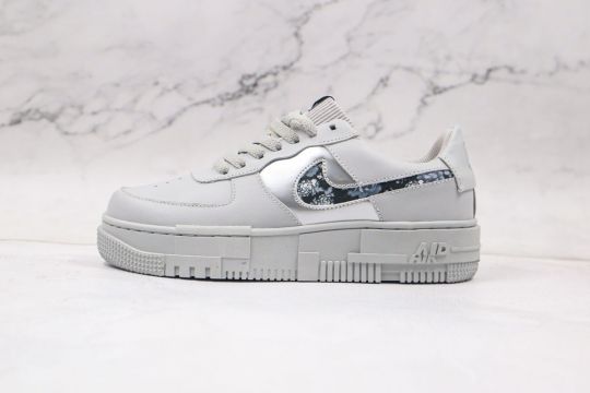 Nike Air Force 1 Pixel SE Wolf Grey Silver