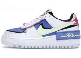 Nike Air Force 1 Low Shadow White Sapphire Barely Volt