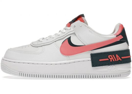 Nike Air Force 1 Low Shadow White Solar Red