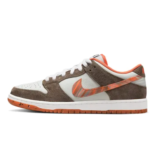 Crushed DC Skate Shop x Nike SB Dunk Low Brown White