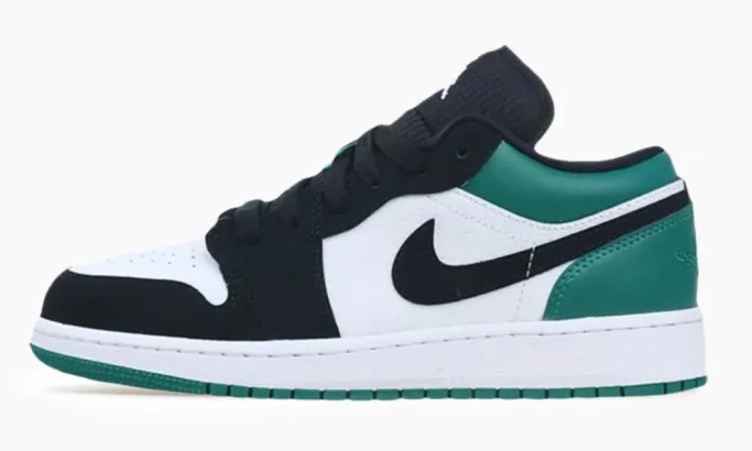 Nike Air Jordan 1 Low GS "Mystic Green"