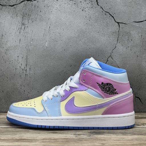 Nike Air Jordan 1 Yellow Pink