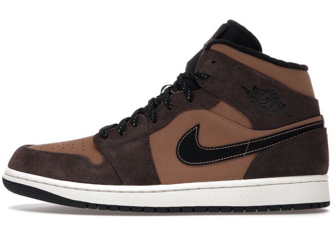 Nike Air Jordan 1 Mid SE Dark Chocolate