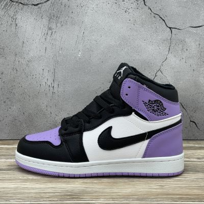 Nike Air Jordan 1 Hight Purple С МЕХОМ