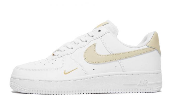 Nike Air Force 1 Essential White Gold