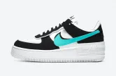 Nike Air Force 1 Low Shadow White Black Aurora