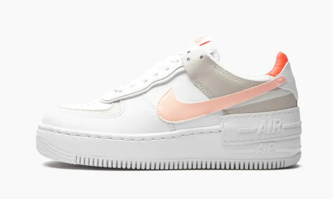 Nike Air Force 1 Low Shadow White Bright Mango