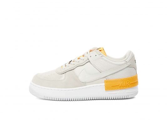 Nike Air Force 1 Low Shadow Vast Grey Laser Orange