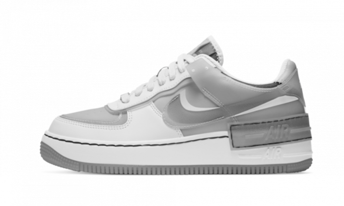 Nike Air Force 1 Low Shadow White Grey