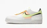 Nike Air Force 1 Low Shadow Summit White Barely Volt Crimson Tint