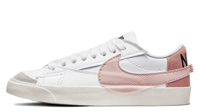 Nike Blazer Low 77 Jumbo White Pink Oxford