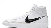 Nike Blazer Mid 77 White Black Sketch