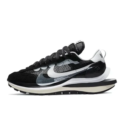 Sacai x Nike VaporWaffle Black White