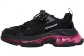 Balenciaga Triple S Clear Sole Neon Pink