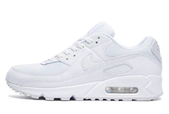 Nike Air Max 90 Leather Triple White