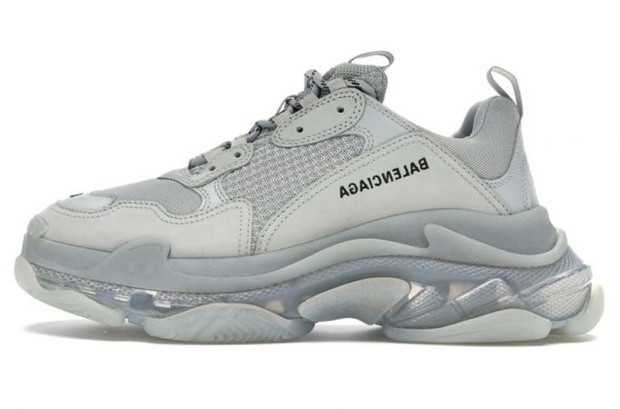 Balenciaga Triple S Clear Sole Grey