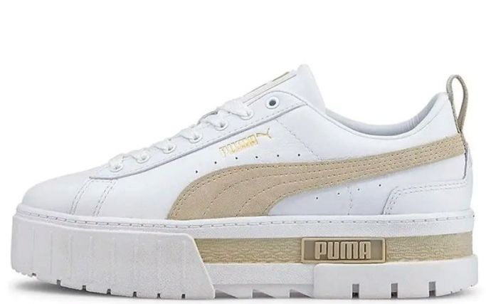 PUMA Mayze Platform White Stone