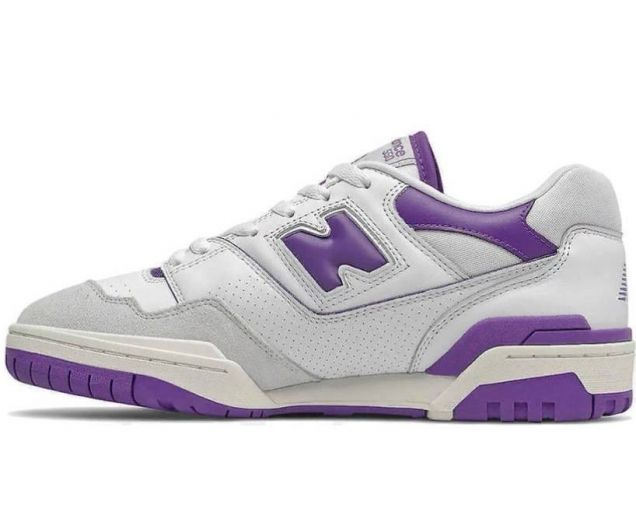 New Balance 550 White Purple