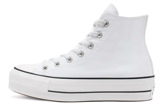 Converse Chuck Taylor All-Star Hi Platform White Black