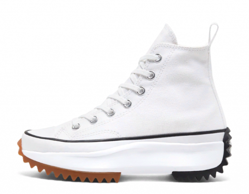 Converse Run Star Hike Hi White Black Gum