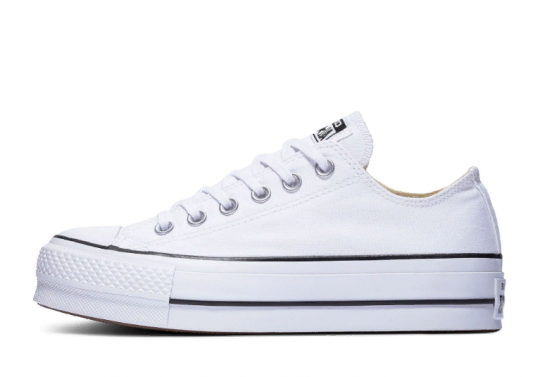 Converse Chuck Taylor All-Star Lift Ox White Black