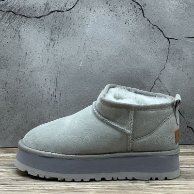 UGG Grey Australia ЛЮКС НА ВЫСОКОЙ ПОДОШВЕ ЗИМА