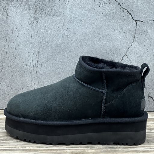 UGG Black Australia ЛЮКС НА ВЫСОКОЙ ПОДОШВЕ ЗИМА